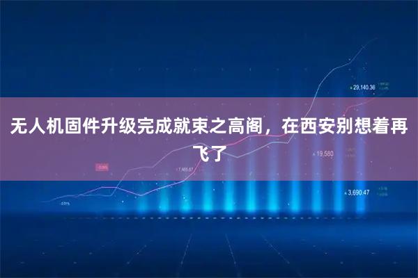 无人机固件升级完成就束之高阁，在西安别想着再飞了