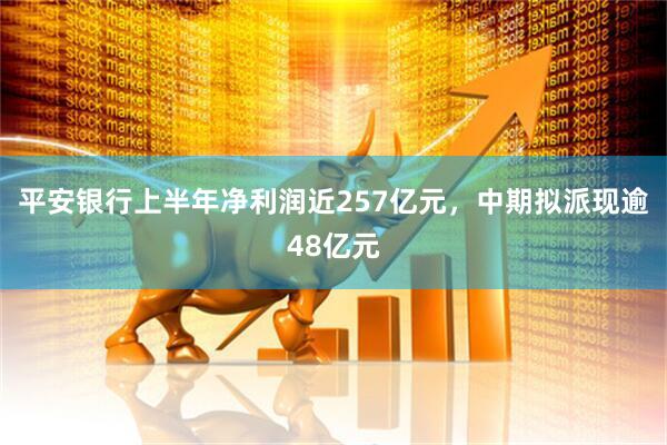 平安银行上半年净利润近257亿元，中期拟派现逾48亿元